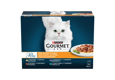 Kassisööt GOURMET Perle eri valik 12x85g