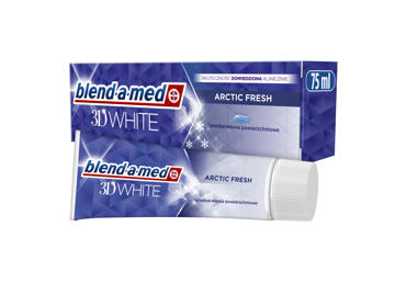 Hambapasta BAM 3DWhite Arctic fresh 75ml