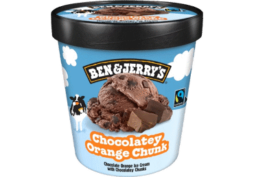 Jäätis B&J Chocolatey Orange Chunk,413g