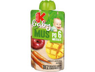 Püree KUBUŠ BABY por.õun.mango 100g 6k