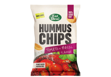 Hummusekrõpsud tom.basiilik.EAT REAL110g