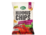 Hummusekrõpsud tom.basiilik.EAT REAL110g
