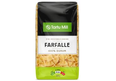 Makaronid Farfalle TARTU MILL 500g