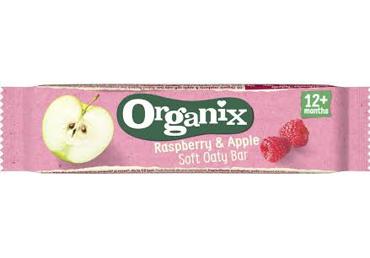 Kaerabatoon ORGANIX vaarika-õuna 23g