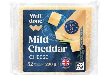Juust Cheddar WELL DONE Mild, 200g