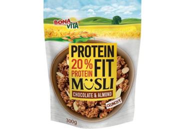 Proteiinimüsli šok.-mandli BONA VITA 300g