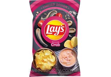 Kartulikrõpsud krabimaitseline LAY'S130g