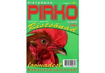 Ristsõna PIRKO/loomadest RS