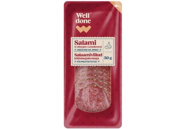 Salaami küüslauguga WELL DONE, 50g viil