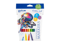 Viltpliiatsid GRAFIA PLUS Color Joy 12v