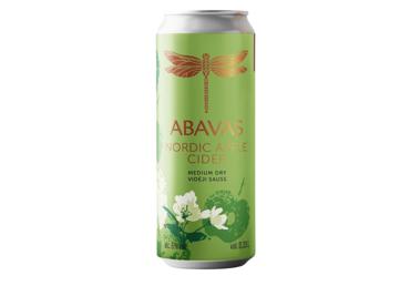 Siider ABAVAS Nordic Õun poolkuiv6%330ml
