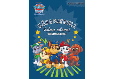 Raamat Paw patrol. Värvimisraamat