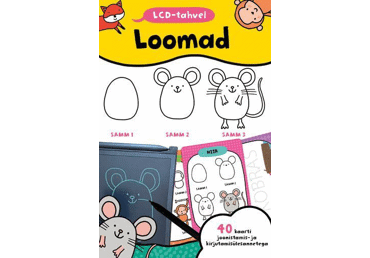 Raamat Lcd tahvel. Loomad