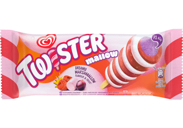 Jäätis vahukommi TWISTER 73g
