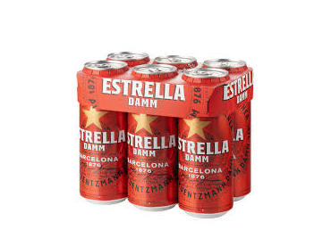 Õlu DAMM Estrella 4.6% 6x500ml