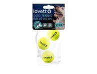 Koerte tennisepall LOVETT 4cm 3tk