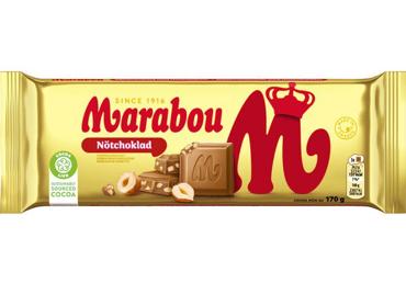 Piimašok. sarapuupähkliga MARABOU 170g