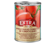 Kons.kooritud tomatid EXTRA LINE 400g
