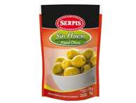 Rohelised kivideta oliivid SERPIS 175g