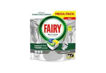 Kapslid FAIRY Platinum Lemon 113tk