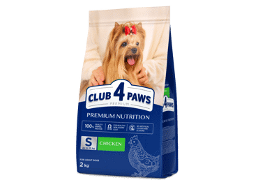 Koera kuivtoit CLUB 4 PAWS kana 2kg