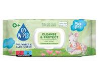 Niisked salvrät.GOWIPES Cleans&Prot.50tk