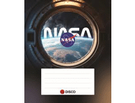 Kaustik Nasa DISCO 50lk, ruuduline