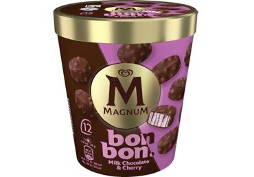 Jäätis kirsi-šok.MAGNUM 168g