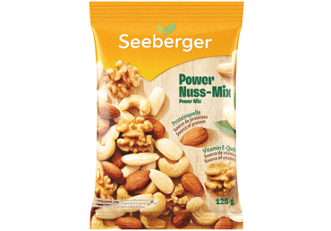 Pähklisegu Power-Nut-Mix SEEBERGER 125g