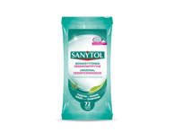 Univ.puhastuslapid SANYTOL desinf.72tk