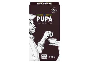 Jahvatatud kohv PUPA Classic 500g