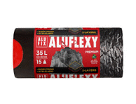 Prügikott nööridega ALUFIX Flexy 15x35L