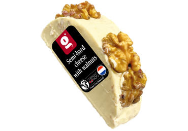 Poolkõva juust pähkli GOURMET CHEESE kg