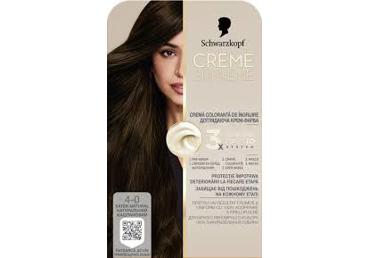 Püsivärv SCHWARZKOPF CREME SUPREME 4-0