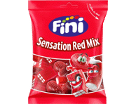 Kummikommid Sensation Red mix FINI 90g