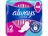 Hügieenisidemed ALWAYS Ultra S2 48tk