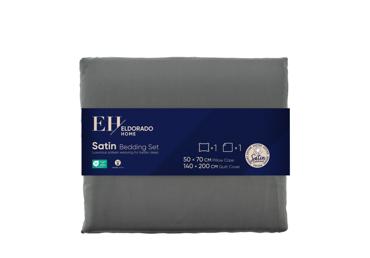 Satiinvoodipesu kmpl 140x200/50x70cm - 1