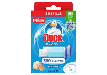 WC geel DUCK Ocean Breeze 2x36ml