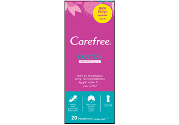 Pesukaitsmed CAREFREE Cotton 20tk