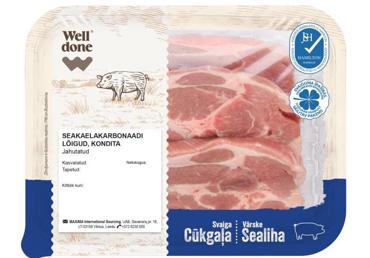 Seakaelakarb.lõig.kondita WELL DONE,360g - 2