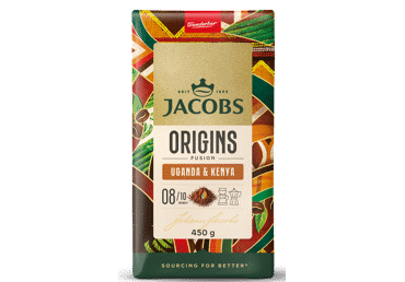Jahvatatud kohv JACOBS Uganda&Kenya 450g