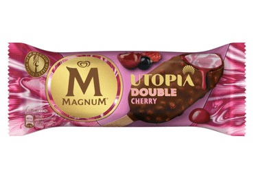 Magnum Double Cherry pulgajäätis, 85ml/71g