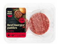 Veiseburger WELL DONE, 220g