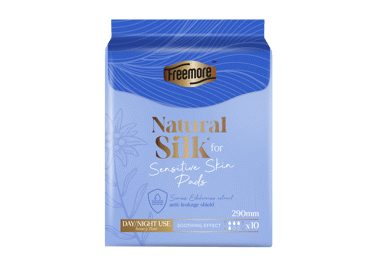 Hüg.sidemed FREEMORE Nat.Silk 290mm 10tk