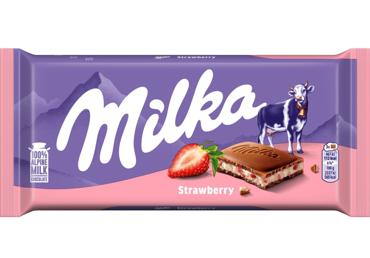 Šokolaad MILKA maasika 100g