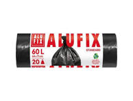 Prügikott ALUFIX 60L 20tk,must
