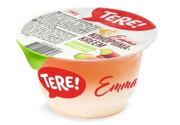 Kohup.kreem TERE Emma rabarberikis.,150g