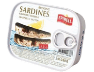 Grill sardiinid omas mahlas EPINELL 140g