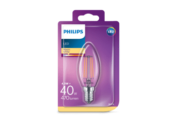 LED pirn PHILIPS B35 40W E14 - 1