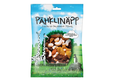 Pähkli-puuviljade segu PÄHKLINÄPP 200g